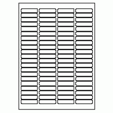 558 - Label Size 46mm x 11.1mm - 84 labels per sheet